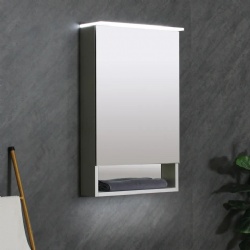 Professional Customized Bathroom Smart Led Medicine Cabinet With Mirrored Door