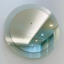 Round LED smart Bathrooom mirror